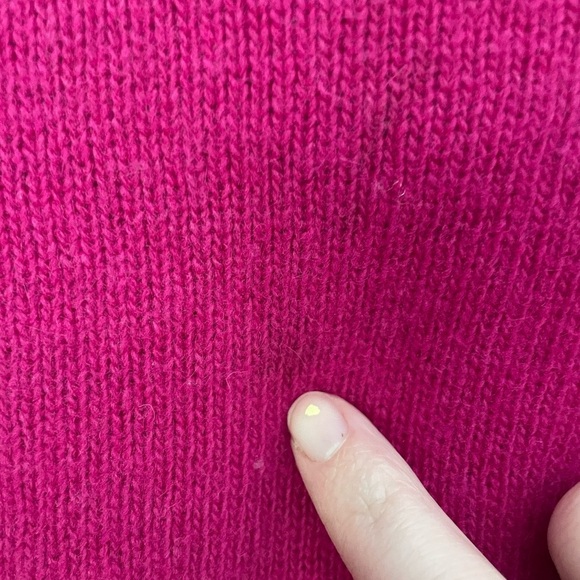 Forenza Vintage Women's Pink Alpaca and Lambswool Blend Sweater - Picture 5 of 6